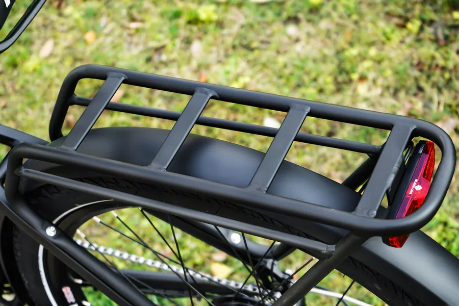 HD Breeze — large-payload rear rack detail