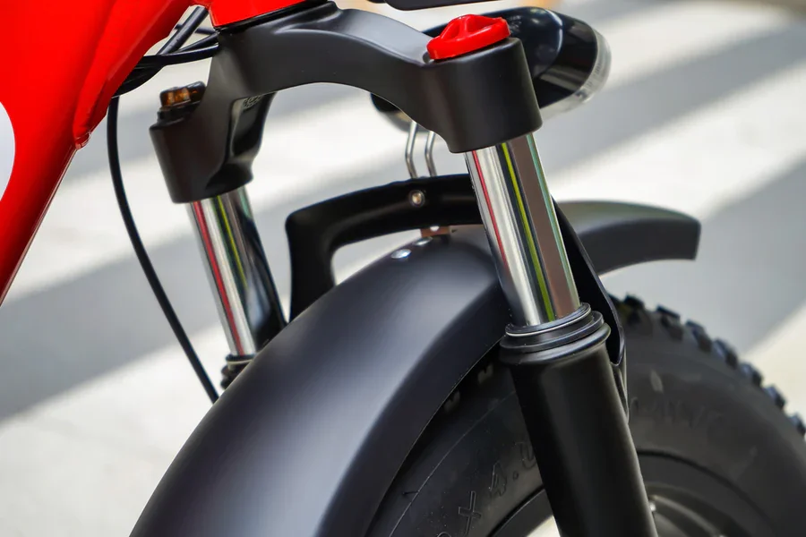Compact Folding — suspension detail